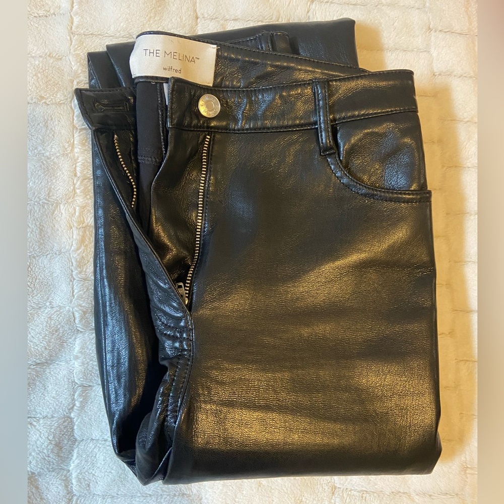 ARTIZIA MELINA LEATHER PANT
